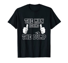 Load image into Gallery viewer, Funny shirts V-neck Tank top Hoodie sweatshirt usa uk au ca gifts for Mens The Man Behind The Bump Baby Shower Shirts For Mom And Dad 2526123

