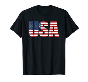 Patriotic Shirts For Women & Men USA American Flag Shirt