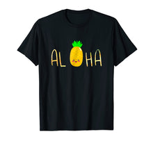 Load image into Gallery viewer, Pineapple Fruit Aloha Beaches Hawaii - Hawaiian T-Shirt
