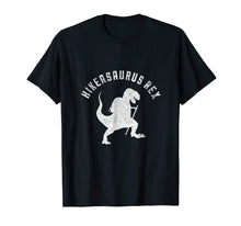 Load image into Gallery viewer, Funny shirts V-neck Tank top Hoodie sweatshirt usa uk au ca gifts for Hikeasaurus Rex Funny Dinosaur T Rex Hiking T-Shirt 1016285
