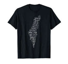Load image into Gallery viewer, Funny shirts V-neck Tank top Hoodie sweatshirt usa uk au ca gifts for Palestine t shirt. Palestinian cities map shirt Men Women 395335
