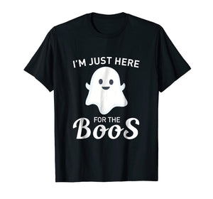 Funny shirts V-neck Tank top Hoodie sweatshirt usa uk au ca gifts for I'm Just Here For The Boos | Funny Halloween Trending Shirt 1714219