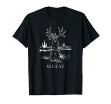 Load image into Gallery viewer, Funny shirts V-neck Tank top Hoodie sweatshirt usa uk au ca gifts for Believe Jackalope T Shirt, Cryptid Rabbit Bunny Tee Apparel 823204
