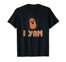 Load image into Gallery viewer, Funny shirts V-neck Tank top Hoodie sweatshirt usa uk au ca gifts for I Yam She&#39;s My Sweet Potato Couple T-Shirt Girlfriend Gift 1154051
