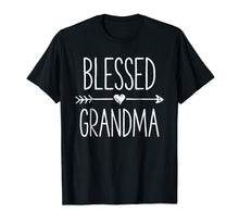 Load image into Gallery viewer, Blessed Grandma T Shirt Grandmother Mother Moms Women Gifts
