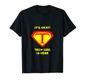 Funny shirts V-neck Tank top Hoodie sweatshirt usa uk au ca gifts for Tech Support Girl Female Computer Technology tee shirt 2825626