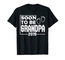 Load image into Gallery viewer, Funny shirts V-neck Tank top Hoodie sweatshirt usa uk au ca gifts for Mens Vintage Soon To Be Grandpa 2019 T-shirts Funny Grandpa Gift 158606
