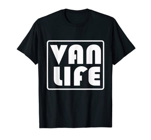 Funny shirts V-neck Tank top Hoodie sweatshirt usa uk au ca gifts for VAN LIFE OFFICAL BRAND PROMO VINTAGE LOGO T-SHIRT 1982314