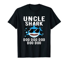 Load image into Gallery viewer, Uncle Shark Doo Doo Doo Funny Gifts Cute Family Shirt 159936
