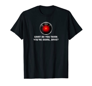 Funny shirts V-neck Tank top Hoodie sweatshirt usa uk au ca gifts for HAL 9000 T-Shirt Vintage Artificial Intelligence Tee 1494506