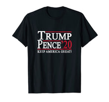 Load image into Gallery viewer, Funny shirts V-neck Tank top Hoodie sweatshirt usa uk au ca gifts for Trump Pence 2020 Slogan Keep America Great Tee Shirt 713188
