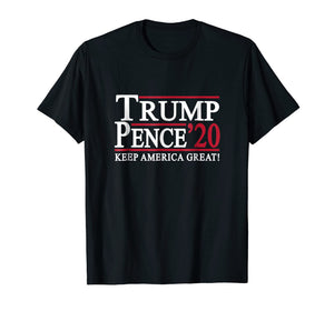 Funny shirts V-neck Tank top Hoodie sweatshirt usa uk au ca gifts for Trump Pence 2020 Slogan Keep America Great Tee Shirt 713188