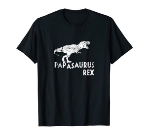 Funny shirts V-neck Tank top Hoodie sweatshirt usa uk au ca gifts for Mens Papasaurus Rex Shirt, Funny Cute Dinosaur Father's Day Gift 1702348