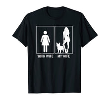 Load image into Gallery viewer, Funny shirts V-neck Tank top Hoodie sweatshirt usa uk au ca gifts for Your Wife My Wife French Bulldog Funny Dog Lovers T-Shirt 2850758
