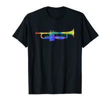 Load image into Gallery viewer, Funny shirts V-neck Tank top Hoodie sweatshirt usa uk au ca gifts for Retro Musician 70's Trumpet Band Player T-Shirt 3184581

