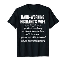 Load image into Gallery viewer, Funny shirts V-neck Tank top Hoodie sweatshirt usa uk au ca gifts for Funny Hard working husband&#39;s wife Tshirt Couple Gifts 3115932
