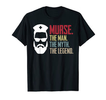 Load image into Gallery viewer, Funny shirts V-neck Tank top Hoodie sweatshirt usa uk au ca gifts for Murse The Man The Myth The Legend Vintage Male Nurse Shirt 1479883
