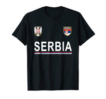 Load image into Gallery viewer, Funny shirts V-neck Tank top Hoodie sweatshirt usa uk au ca gifts for Serbia Soccer T-Shirt - Serbian Football Jersey 2017 2158803
