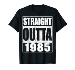 Funny shirts V-neck Tank top Hoodie sweatshirt usa uk au ca gifts for Straight Outta 1985 T-Shirt 34th Birthday Gift Shirt 1858630