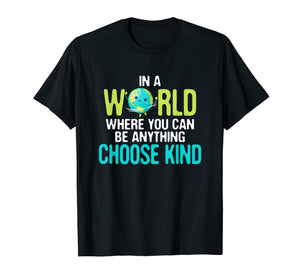 Funny shirts V-neck Tank top Hoodie sweatshirt usa uk au ca gifts for Autism Awareness Choose Kind Earth T-Shirt 2910972