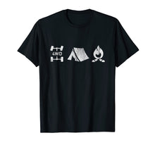 Load image into Gallery viewer, Funny shirts V-neck Tank top Hoodie sweatshirt usa uk au ca gifts for 4WD Overland Explorer Tee 4x4 Tent Camp Fire T-Shirt 540533
