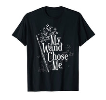 Load image into Gallery viewer, Funny shirts V-neck Tank top Hoodie sweatshirt usa uk au ca gifts for Flute T-Shirt My Wand Chose Me Flutist Gifts Music 283684
