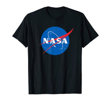 Load image into Gallery viewer, Nasa Shirt Officially Licensed Nasa Logo T Shirt Gift Idea

