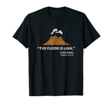 Load image into Gallery viewer, The Floor Is Lava Pompeii T-Shirt, Funny History Shirt

