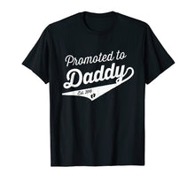 Load image into Gallery viewer, Funny shirts V-neck Tank top Hoodie sweatshirt usa uk au ca gifts for Mens Promoted to daddy shirt 2019 New Dad Baby Reveal Shower Gift 1460099

