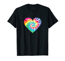 Load image into Gallery viewer, Tie Dyed Valentine's Day Shirt - Cute Tye-Dye Heart Tee
