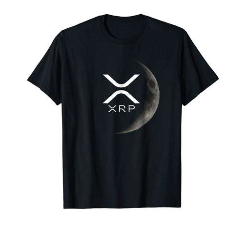 Funny shirts V-neck Tank top Hoodie sweatshirt usa uk au ca gifts for Ripple XRP Moon T-shirt 928574