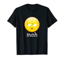 Load image into Gallery viewer, Funny shirts V-neck Tank top Hoodie sweatshirt usa uk au ca gifts for Meh Bored Emoji Face T-Shirt 799094
