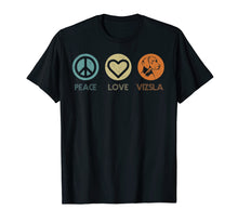 Load image into Gallery viewer, Funny shirts V-neck Tank top Hoodie sweatshirt usa uk au ca gifts for Retro Vintage Peace Love Vizsla Tshirt Funny Dog Lover Gifts 2588350

