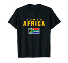 Load image into Gallery viewer, Funny shirts V-neck Tank top Hoodie sweatshirt usa uk au ca gifts for South Africa T-shirt South African Flag 786905
