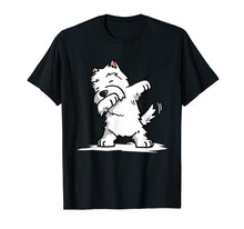 Load image into Gallery viewer, Funny shirts V-neck Tank top Hoodie sweatshirt usa uk au ca gifts for Dabbing Westie Funny West Highland White Terrier T-Shirt 860507
