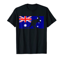 Load image into Gallery viewer, Funny shirts V-neck Tank top Hoodie sweatshirt usa uk au ca gifts for Australian Flag T-Shirt Kangaroo Tshirt Australia Tee Gift 324435
