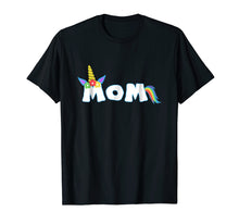 Load image into Gallery viewer, Unicorn Birthday Girl Shirt Funny Mom Mommy Gift Tee
