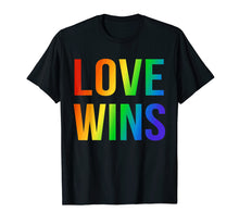 Load image into Gallery viewer, LOVE WINS T-shirt
