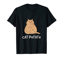 Load image into Gallery viewer, Funny shirts V-neck Tank top Hoodie sweatshirt usa uk au ca gifts for Cat Potato - Funny Chubby Cat Mixed Potato T-Shirt 1669050
