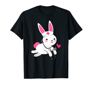 Funny shirts V-neck Tank top Hoodie sweatshirt usa uk au ca gifts for Funny Easter Bunny Nurse Gift T-Shirt 1170267