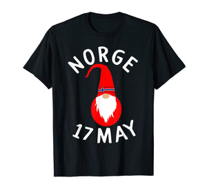 Funny shirts V-neck Tank top Hoodie sweatshirt usa uk au ca gifts for Syttende Mai Tshirts 17th May Norway Norwegian Tomte Gnome 1128535