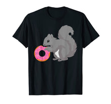 Load image into Gallery viewer, Funny shirts V-neck Tank top Hoodie sweatshirt usa uk au ca gifts for Squirrel T Shirt Donut Doughnut Kids Gift Apparel Costume 592411
