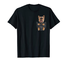 Load image into Gallery viewer, Cute Yorkie In Pocket Shirt-Gifts For Yorkie Dog Lovers
