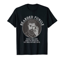 Load image into Gallery viewer, Funny shirts V-neck Tank top Hoodie sweatshirt usa uk au ca gifts for Bearded Funcle Best Coolest Uncle Ever T-Shirt 1880453

