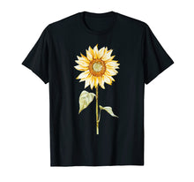 Load image into Gallery viewer, Funny shirts V-neck Tank top Hoodie sweatshirt usa uk au ca gifts for Pretty Watercolor Sunflower Shirt Art Tee 2005589
