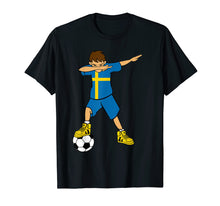 Load image into Gallery viewer, Funny shirts V-neck Tank top Hoodie sweatshirt usa uk au ca gifts for Dabbing Soccer Boy T Shirt Sweden Swedish Football 2781653
