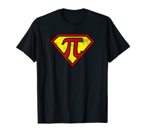 Funny shirts V-neck Tank top Hoodie sweatshirt usa uk au ca gifts for Super Pi T-shirt Funny Pi Day Superhero Math Nerd Joke 3.14 1996681