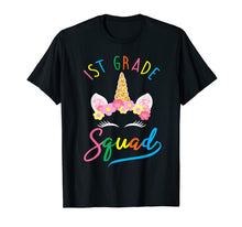 Load image into Gallery viewer, Team 1st Grade Unicorn Back To School For Girl &amp; Women T-Shirt 1707687
