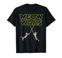 Load image into Gallery viewer, Meow Wars Cat Shirt Funny Gifts For Cats Lovers T-Shirts
