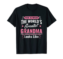Load image into Gallery viewer, Funny shirts V-neck Tank top Hoodie sweatshirt usa uk au ca gifts for What World&#39;s Greatest Grandma Looks Like Mothers Day T-Shirt 3607507
